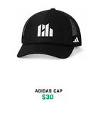 House Adidas Trucker Cap (Black)