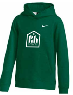 Youth Nike House Hooded Sweatshirt - Dark Green