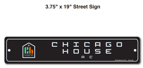 3.75" x 19" Street Sign
