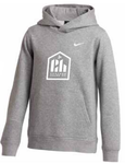 Women's Nike House Hooded Sweatshirt - Grey